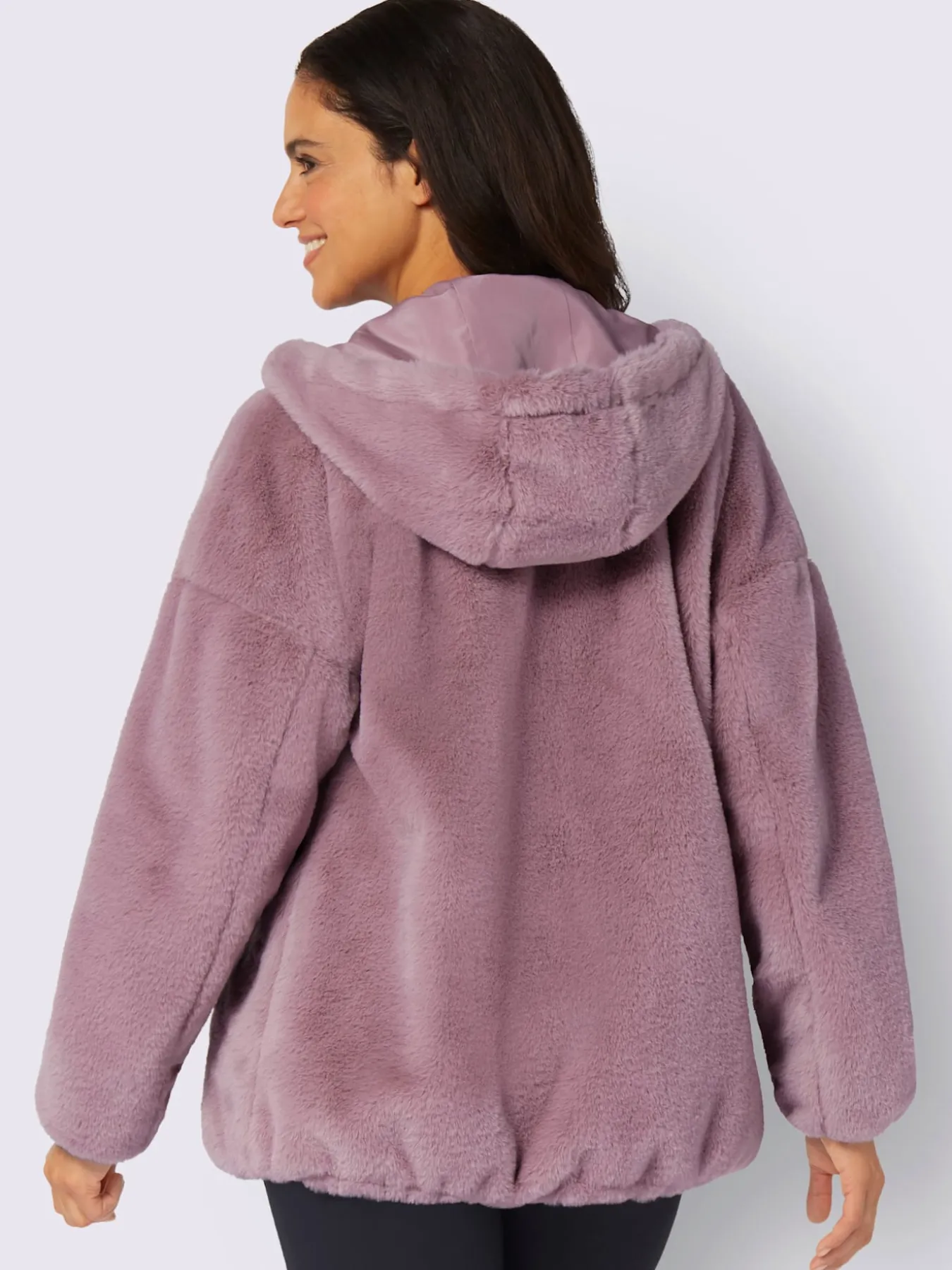 Veste imitation fourrure allure tendance