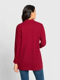 Veste légère jersey interlock indéformable
