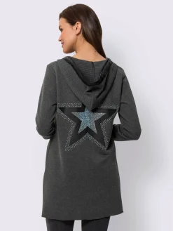 Veste légère petites pierres brillantes fantaisie