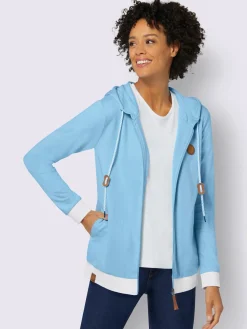 Veste légère qualité sweat très confortable