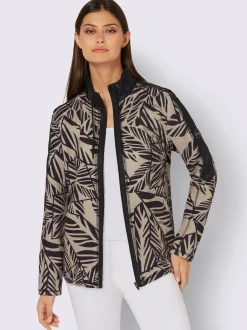 Veste légère superbe mélange de matières