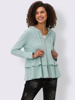 Veste légère volants affinants