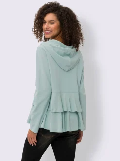 Veste légère volants affinants
