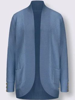 Veste longue en tricot 50% coton