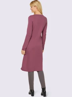 Veste longue en tricot look tendance