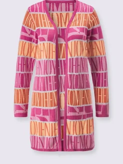 Veste longue en tricot qualité lyocell estivale