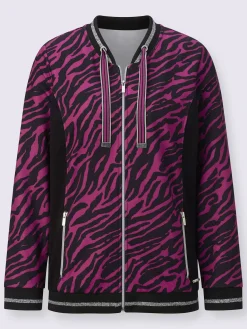 Veste matière sweat