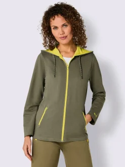 Veste matière sweat