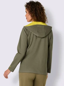 Veste matière sweat