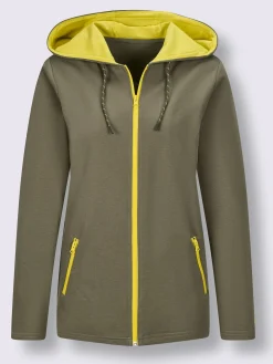 Veste matière sweat