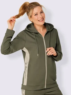 Veste matière sweat