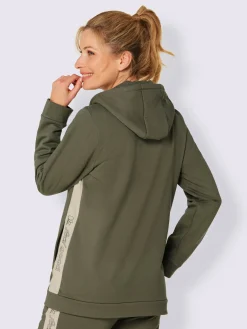 Veste matière sweat