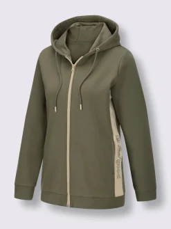 Veste matière sweat