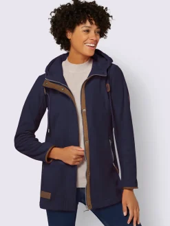 Veste polaire à capuche qualité polaire chaude