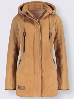 Veste polaire à capuche qualité polaire chaude