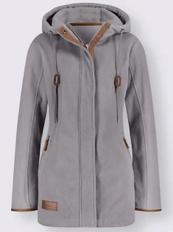 Veste polaire à capuche qualité polaire chaude