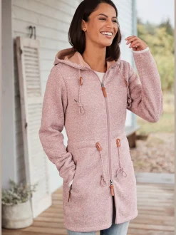Veste polaire longue et sportive