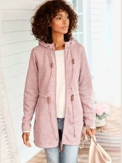Veste polaire longue et sportive