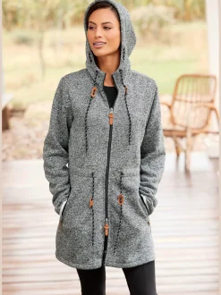 Veste polaire longue et sportive