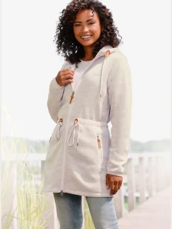 Veste polaire longue et sportive