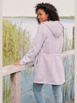 Veste polaire longue et sportive