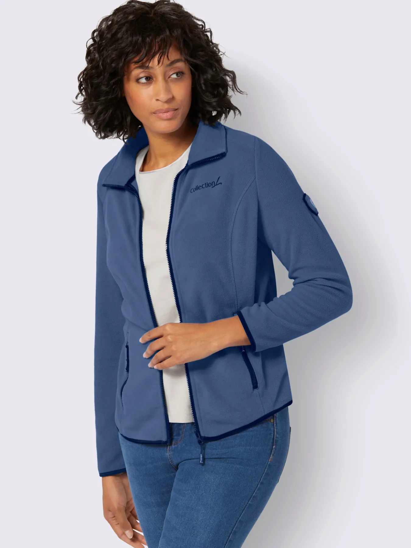 Veste polaire traitement contre les bouloches