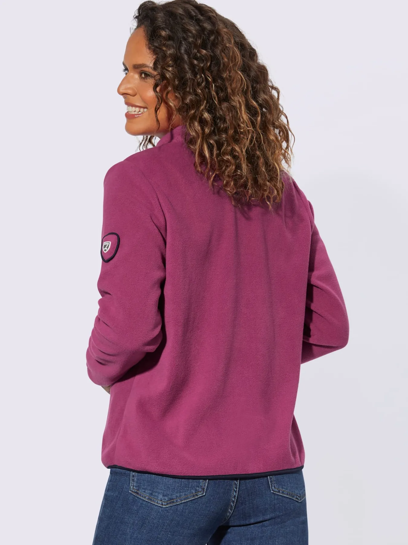 Veste polaire traitement contre les bouloches