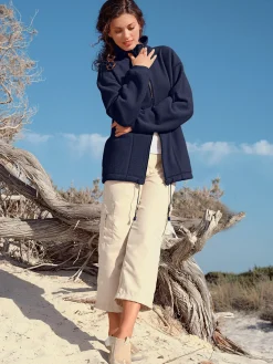 Veste polaire traitement contre les bouloches