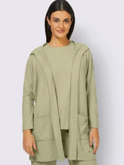 Veste qualité côtelée confortable
