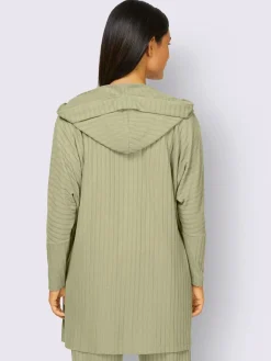Veste qualité côtelée confortable
