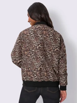 Veste réversible forme blouson tendance