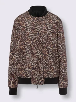 Veste réversible forme blouson tendance