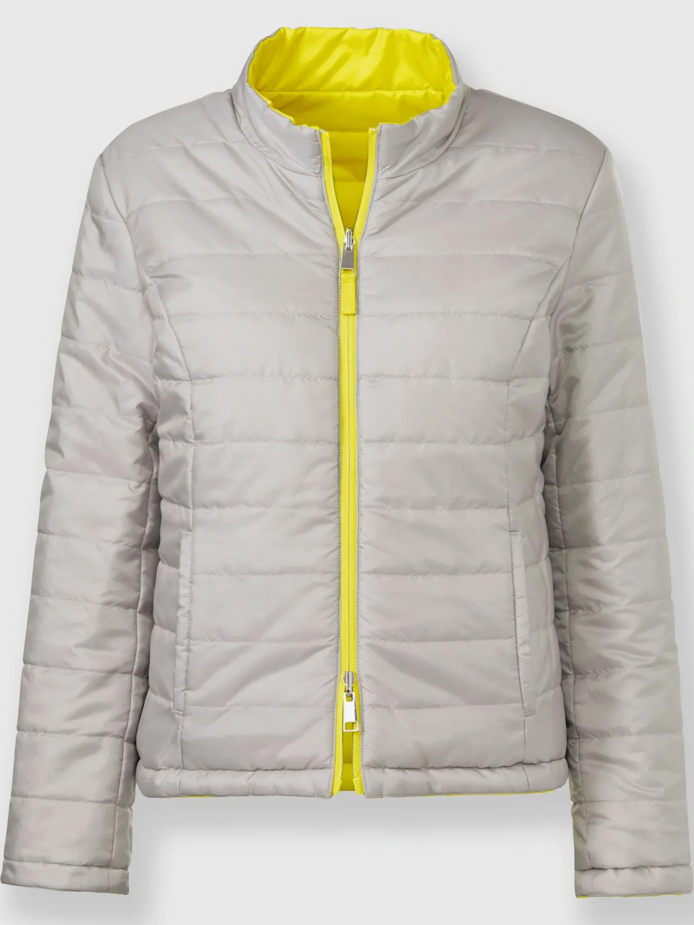 Veste réversible glissière double-sens