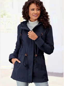 Veste softshell avec capuche