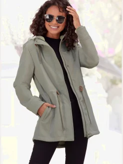 Veste softshell avec capuche