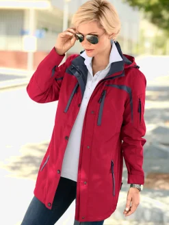 Veste sportive de neige scenergy by sympatex avec capuche