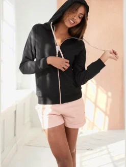 Veste sweat à capuche confortable