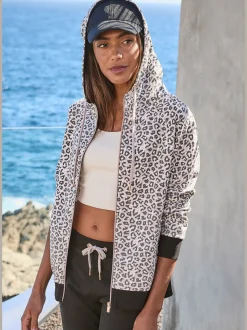 Veste sweat à capuche confortable