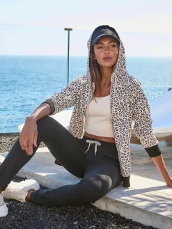 Veste sweat à capuche confortable