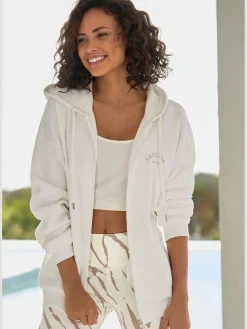 Veste sweat à capuche réglable