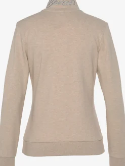 Veste sweat à col montant