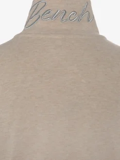 Veste sweat à col montant