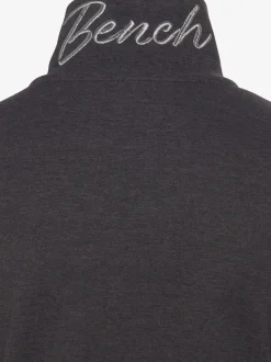 Veste sweat à col montant