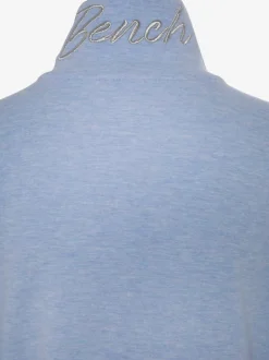 Veste sweat à col montant