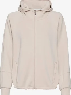 Veste sweat avec col montant