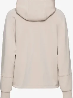 Veste sweat avec col montant