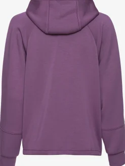 Veste sweat avec col montant