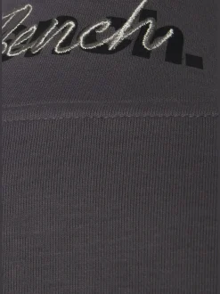 Veste sweat basique, logo imprimé et broderie