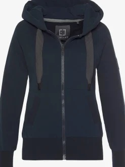 Veste sweat décontractée avec grande capuche