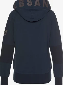 Veste sweat décontractée avec grande capuche